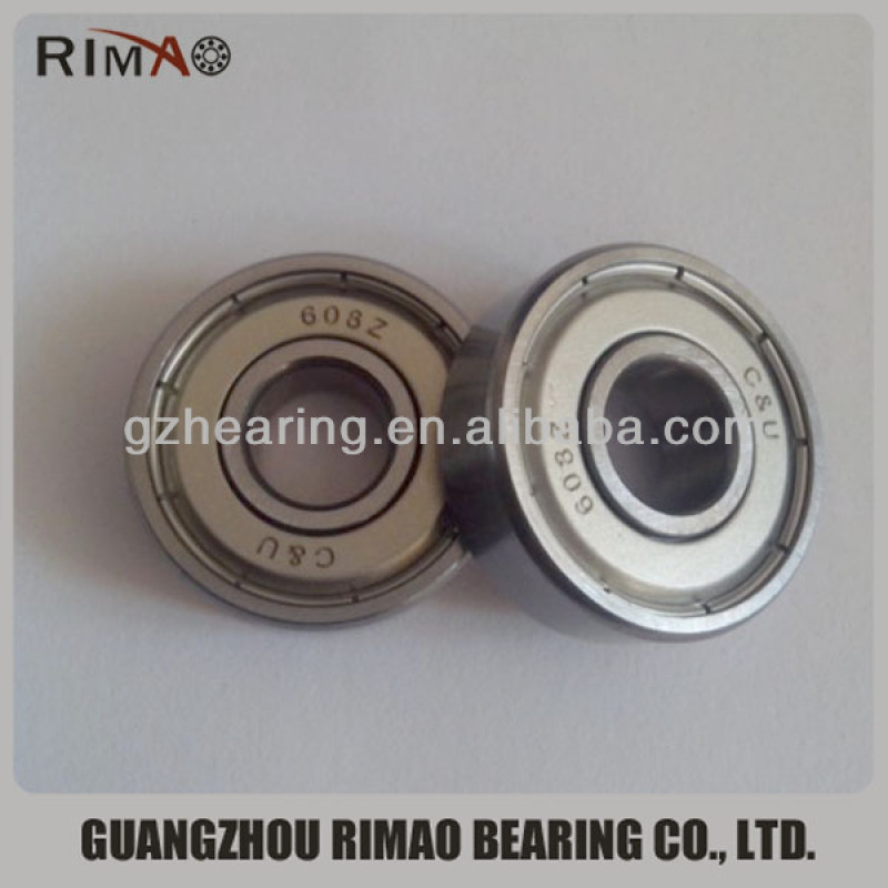 C&U bearing  608z bearing coated ball bearing 608zz