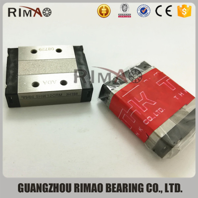 Japan original brand SHW12CRM linear block bearing for rail and shaft