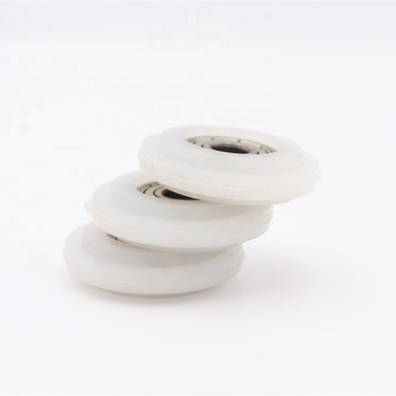 696 bearing V groove small nylon plastic pulley