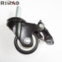 heavy duty side mount caster wheel nylon furniture caster wheel