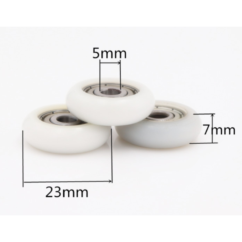 R type 625 5-25-8mm plastic nylon pulley small plastic pulley for windows