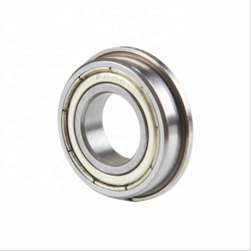 Quick shipping flange ball bearing F6900ZZ F6900 conveyor belt bearings F6900ZZ with size 10*22*6mm