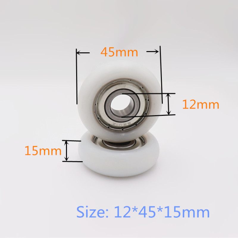 608 plastic pulley small roller pulley wheel door wheel for sliding door