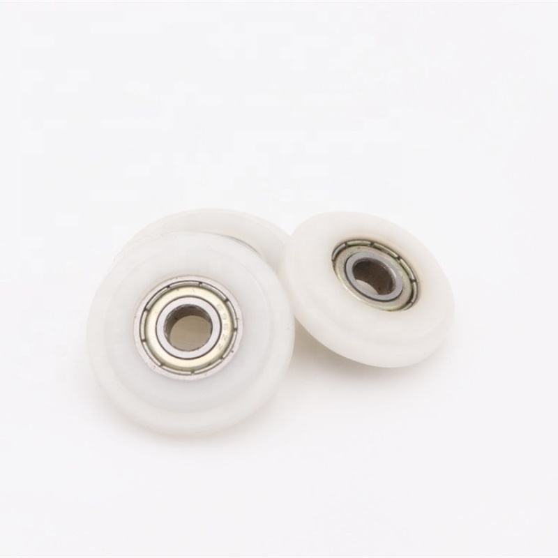 696 bearing V groove small nylon plastic pulley