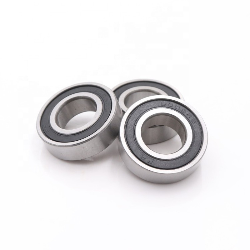 Factory in stock deep groove ball bearing 6003 RS 6003ZZ machine bearing with 17*35*10mm