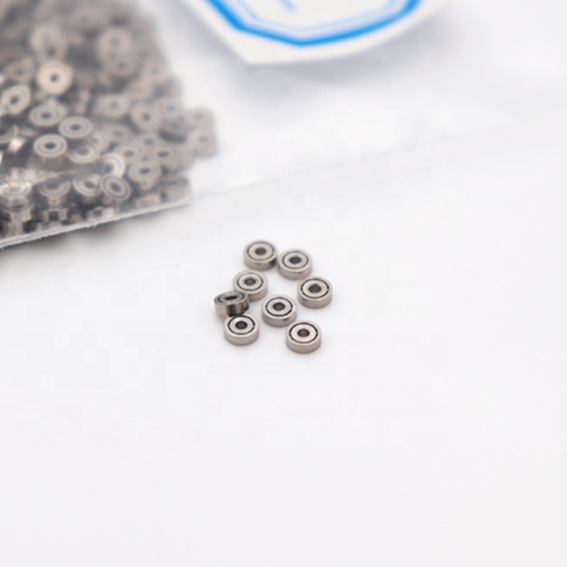 RTS ready to ship 1*3*1mm small size 681 bearing full ball without cage miniature deep groove ball bearing