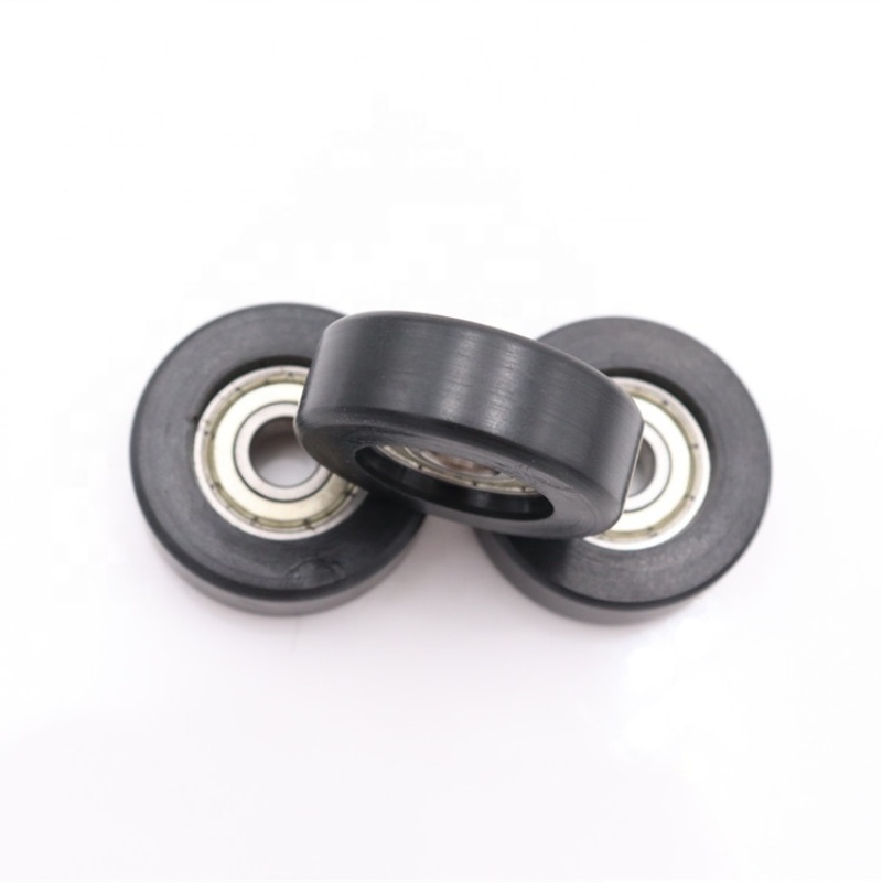 flat surface bearings small plastic nylon window sash pulley sliding door nylon wheels