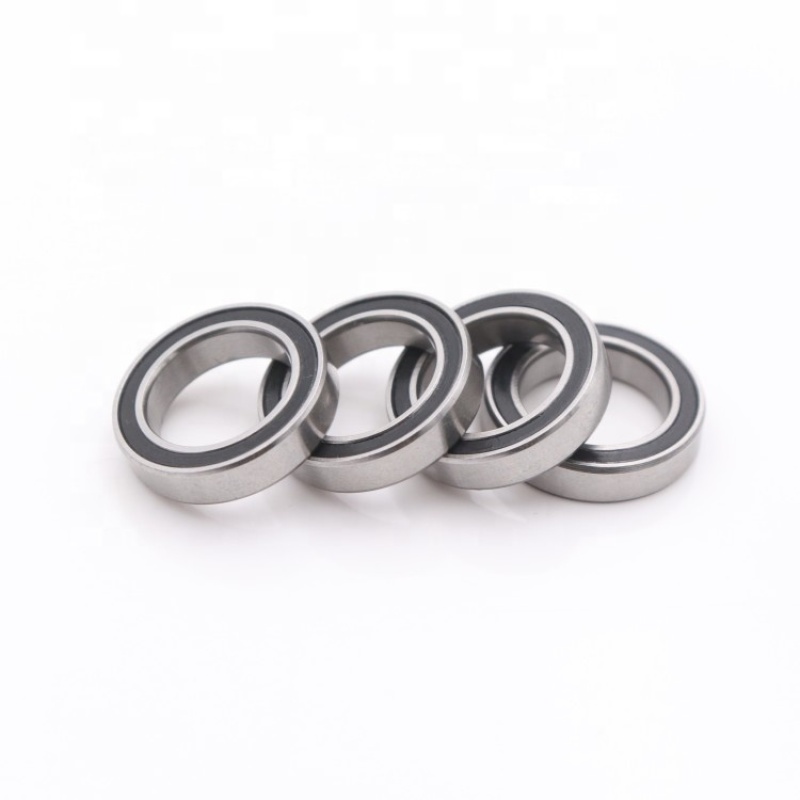 15*21*4mm Quality bearing rubber bearing 6702  2RS Deep groove ball bearing 6702ZZ