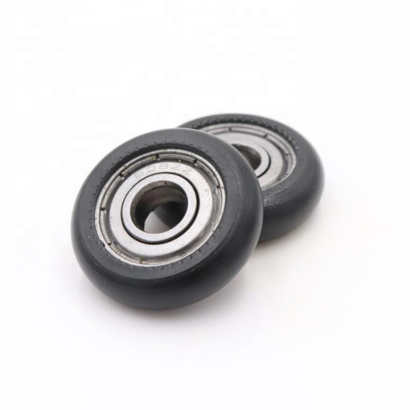 Different R type Sliding door pulley bearing 608ZZ 625ZZ 626ZZ nylon roller wheels pulleys for sliding window cabinet