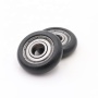 Different R type Sliding door pulley bearing 608ZZ 625ZZ 626ZZ nylon roller wheels pulleys for sliding window cabinet