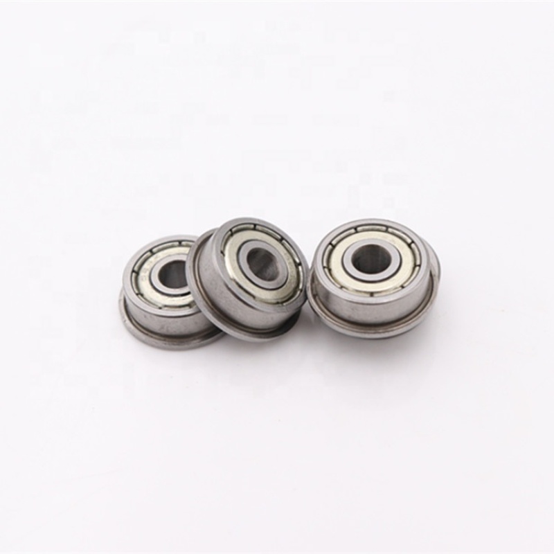 Bearing Steel Flange Bearing F624zz F624 2RS Deep Groove Ball Bearing with size 4*13*5mm
