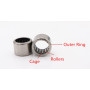 Drawn Cup Needle Roller Bearings open end HK Needle bearing HK0609 HK1518 HK1616 HK0810