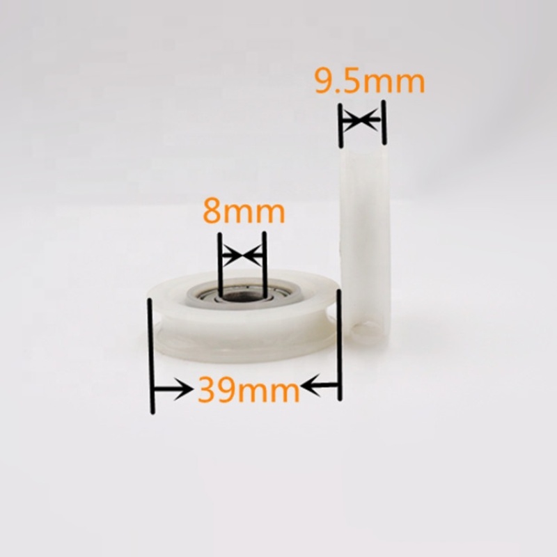 sliding door roller drawer roller kitchen cabinet roller shutter 40 mm skateboard wheel in stock