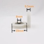 sliding door roller drawer roller kitchen cabinet roller shutter 40 mm skateboard wheel in stock