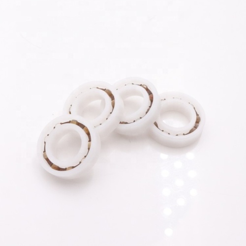 POM material plastic bearing 696 P696 deep groove ball bearing with glass ball 6*15*5mm