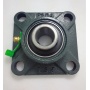 UCF201 Metric Four Bolt Square Cast Iron Flange Housing pillow block bearing