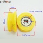 625 bearing nylon pulley wheels door window rollers rimao
