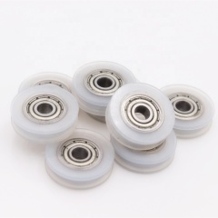 Small roller wheels 604ZZ bearing wheels size 4*18*5mm