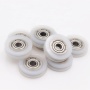Factory supply roller wheel plastic pulley 604ZZ mini nylon pulley bearing wheel with 4*18*5mm