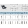 SHF series horizontal shaft supporting shaft seat SHF3 SHF4 SHF5 SHF6 SHF8 SHF10 SHF16 SHF20 SHF25 SHF30 for linear rail