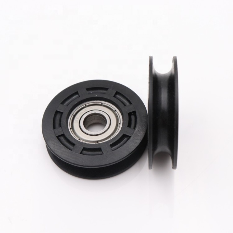 Different R type Sliding door pulley bearing 608ZZ 625ZZ 626ZZ nylon roller wheels pulleys for sliding window cabinet
