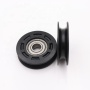 Different R type Sliding door pulley bearing 608ZZ 625ZZ 626ZZ nylon roller wheels pulleys for sliding window cabinet