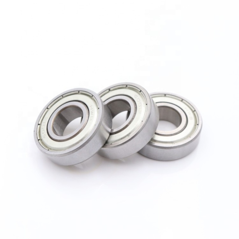 Good quality ABEC 3 bearing 6001 2RS 6001ZZ deep groove ball bearing p6 with size 12*28*8mm