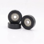 round slide nylon pulley shower roller for sliding door ,sliding gates