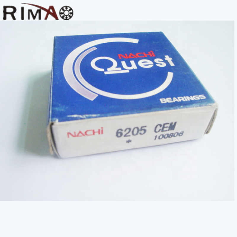 NACHI bearing 6205z 6205 c3 deep groove ball bearing 6205