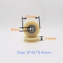 sliding door roller drawer roller kitchen cabinet roller shutter 40 mm skateboard wheel in stock
