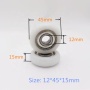 6001 bearing nylon cable pulley wheels with bearings