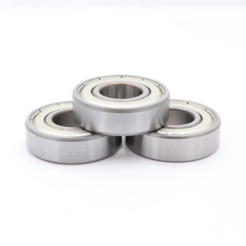 Good quality ABEC 3 bearing 6001 2RS 6001ZZ deep groove ball bearing p6 with size 12*28*8mm