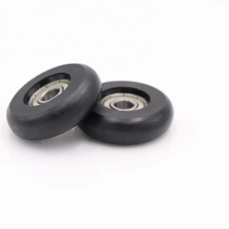 roller wheel pulley wheel, nylon coated ball bearing for sliding door and windows Roller Pulley