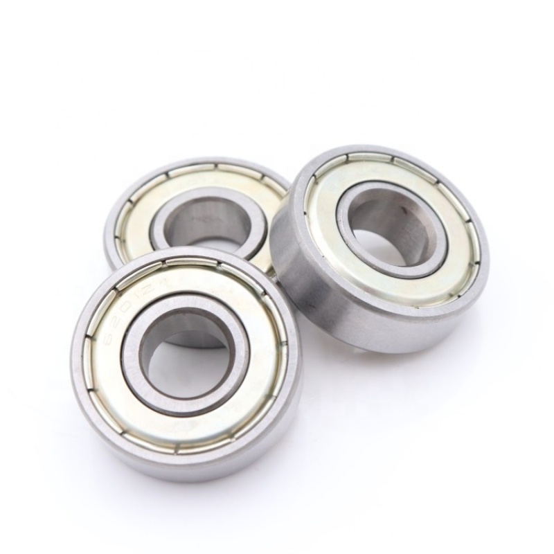 Low price carbon steel sliding door roller wheel bearing 6201ZZ