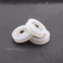 Size 4*18*5mm U groove nylon roller wheel bearing 604zz clothesline pulley