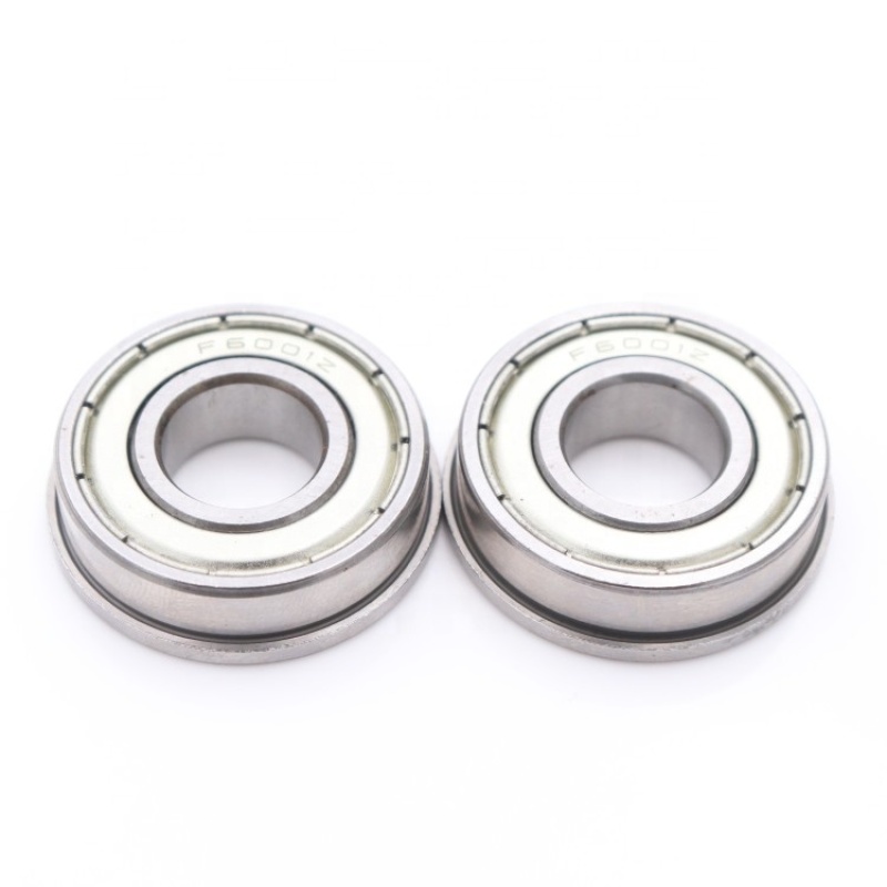 Flange ball bearing 6003 ZZ deep groove ball bearing F6003ZZ F6003 2rs seal bearing with 17*35*10 mm