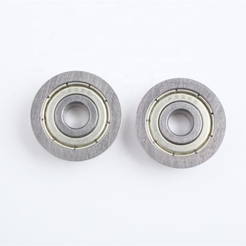 stainless steel GCR15 mini flange f624zz, f625zz, f626zz, f627zz chrome steel mounted flanged bearing