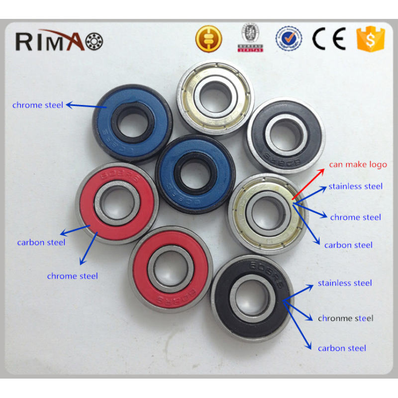 ABEC-7 roller skate bearing 608 hybrid ceramic bearing 608rs fidget spinner bearing