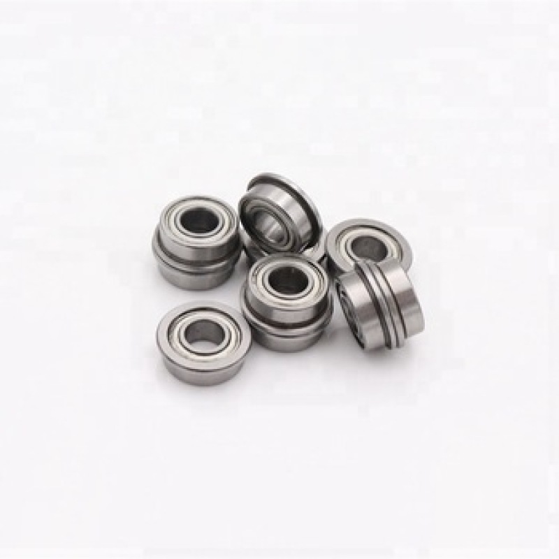 7x14x5mm Wholesale bearing F687 deep groove ball bearing Flanged Shielded with small flange Bearing F687ZZ