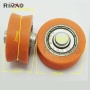 Roller guide roller track for sliding door track roller