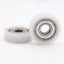 608z 8*36*12mm roller wheels sliding doors nylon caster wheel for sliding door