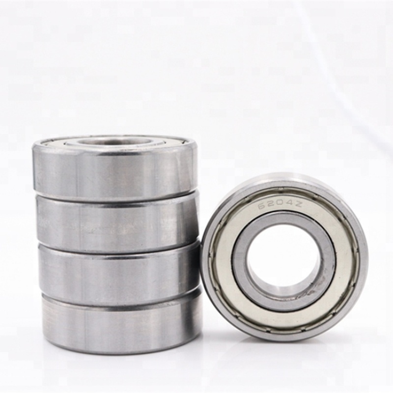 20*47*14mm 6204DDU Japan bridge rubber coated bearing, deep groove ball bearing 6204, water pump bearing 6204rs
