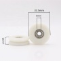 v-groove pulley wire rope pulley wheels small plastic pulley for rope