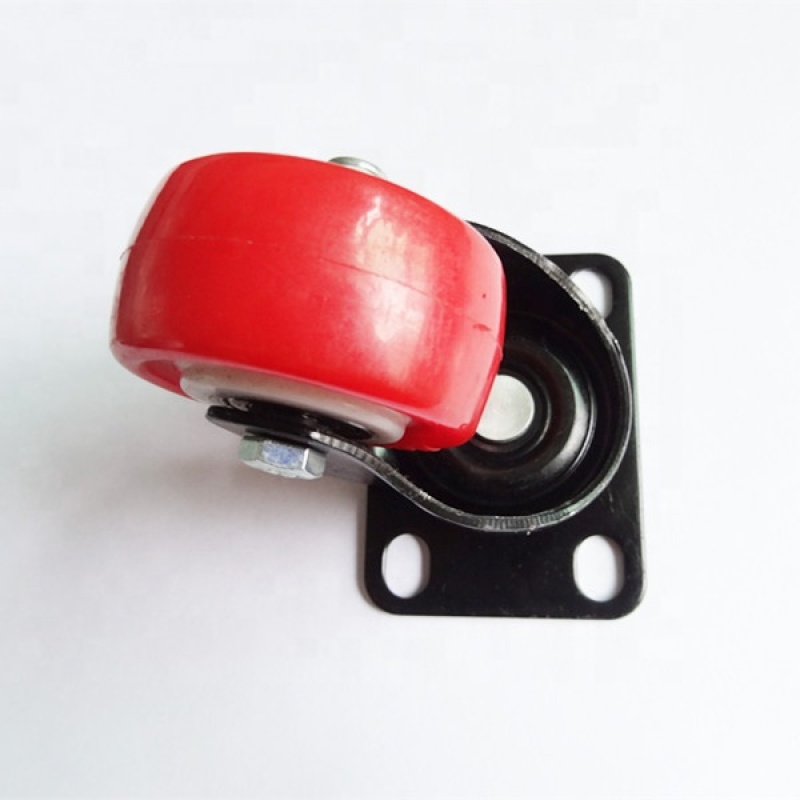 heavy duty side mount caster wheel nylon furniture caster wheel