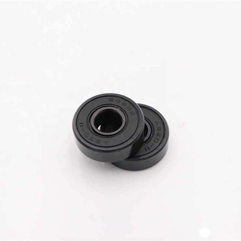 Anti Rusty skate wheels bearings Blacken bearings 608 2rs for skateboard 8*22*7mm