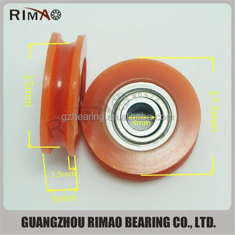 6001 sliding gate pulley wheel plastic pulley for sliding door
