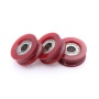 Factory custom door window plastic guide wheel type sliding door plastic guide wheel