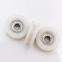 Sliding doors rollers wheels nylon pulley 696zz roller wheel with size 6*27*10mm wheel