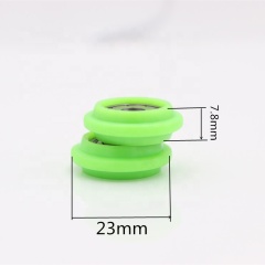 Y groove wheel nylon shower cabin wheels rollers for shower cabins