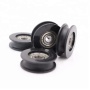 door and window pulley plastic nylon pulley wheel with bearing pulley nylon roller for sliding gate